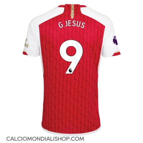 Maglie da calcio Arsenal Gabriel Jesus #9 Prima Maglia 2023-24 Manica Corta